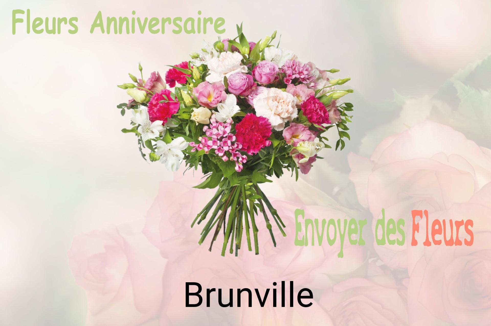 Bouquet de fleurs d’anniversaire livré à Brunville