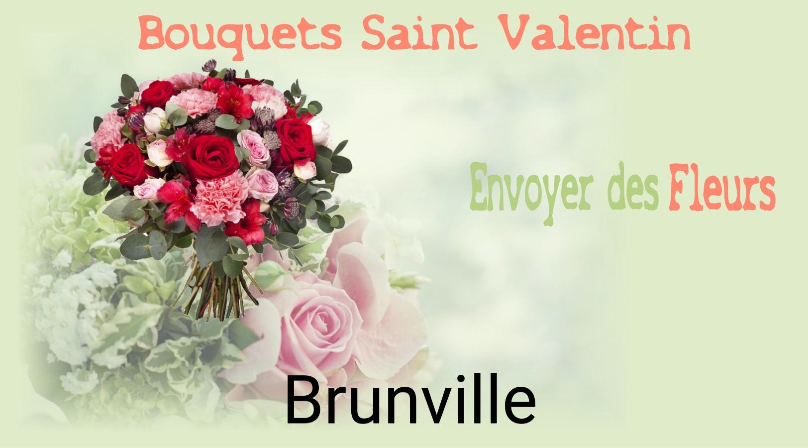 Roses de Saint-Valentin livrées à Brunville